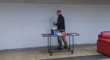 Echt een lange muur! Schuur