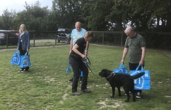 Aan het oefenen met speuren Aiki 1
